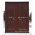Mahogany solid wood main door designs double door
